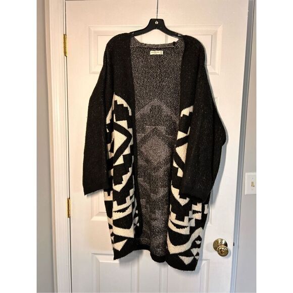 Abercrombie & fitch oversized sweater / cardigan one size C12-3 - Picture 1 of 3